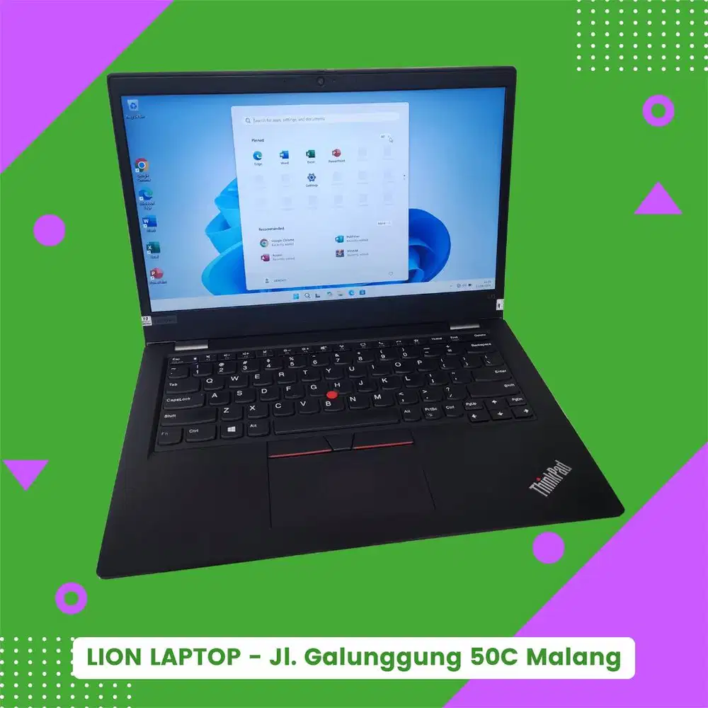 i5 GEN 11 3 JUTAAN RAM 8 SSD 256 Lenovo Thinkpad L13 [22|04]