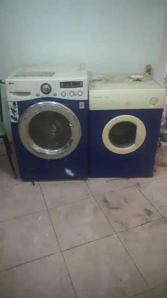 Mesin Cuci LG & Electrolux 3 Bulan Pakai – Istimewa + PC Siap Pakai