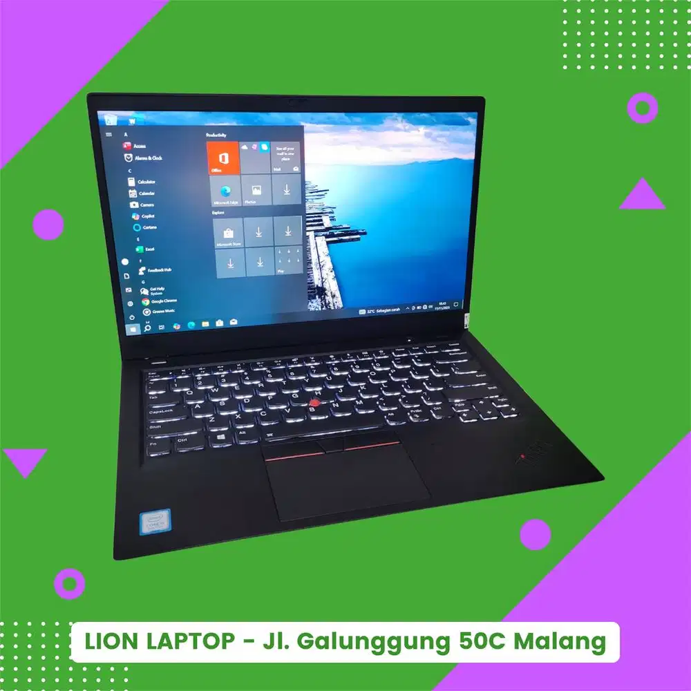 X1 Carbon Slim Ringan i5 gen 8 8/256 [22|04]