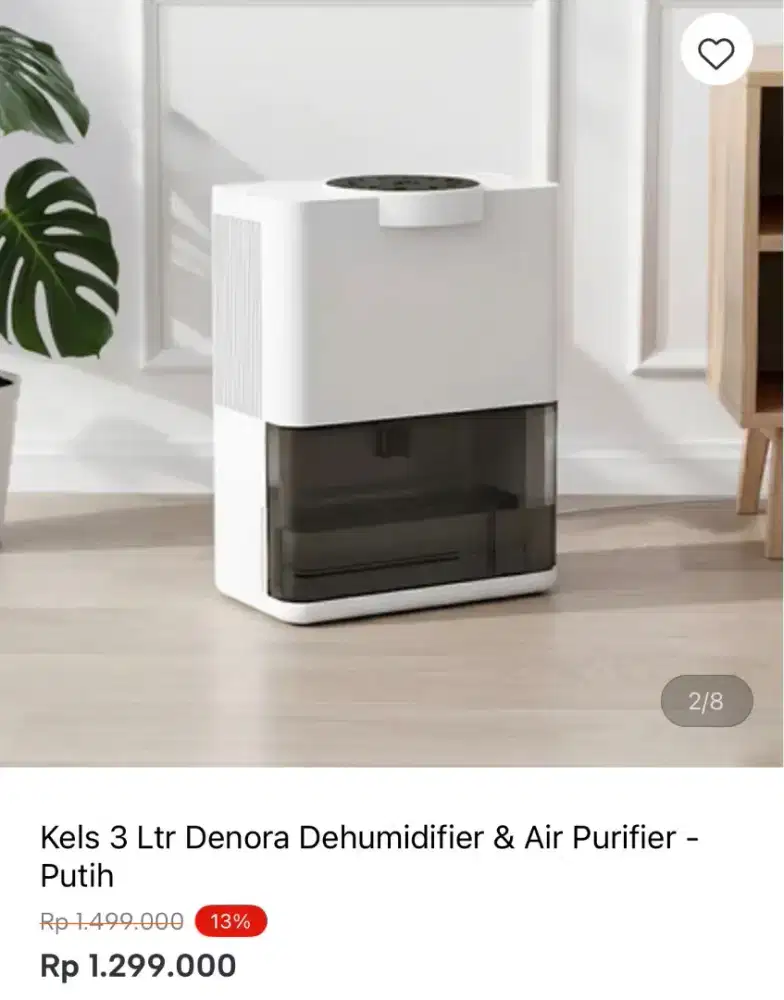 DEHUMIDIFIER & AIR PURIFIER KELS