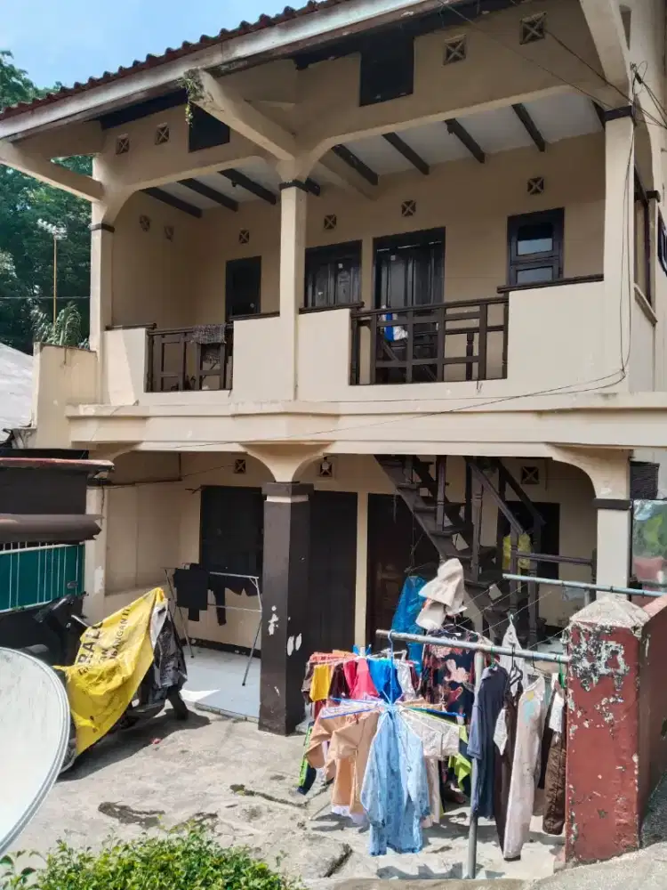 Jual tanah & bangunan rumah