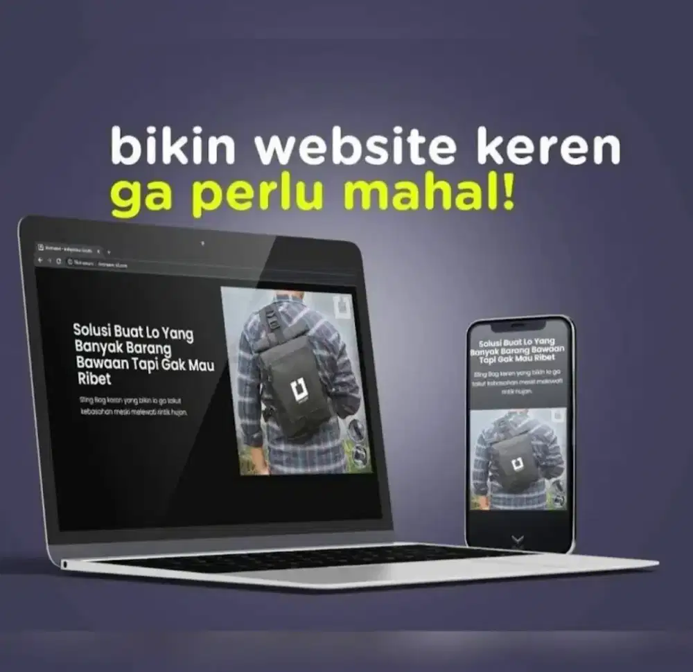 BIKIN WEBSITE GAK PERLU BAYAR MAHAL