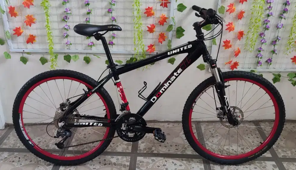United Dominate XC alloy r26 shimano 3x9speed