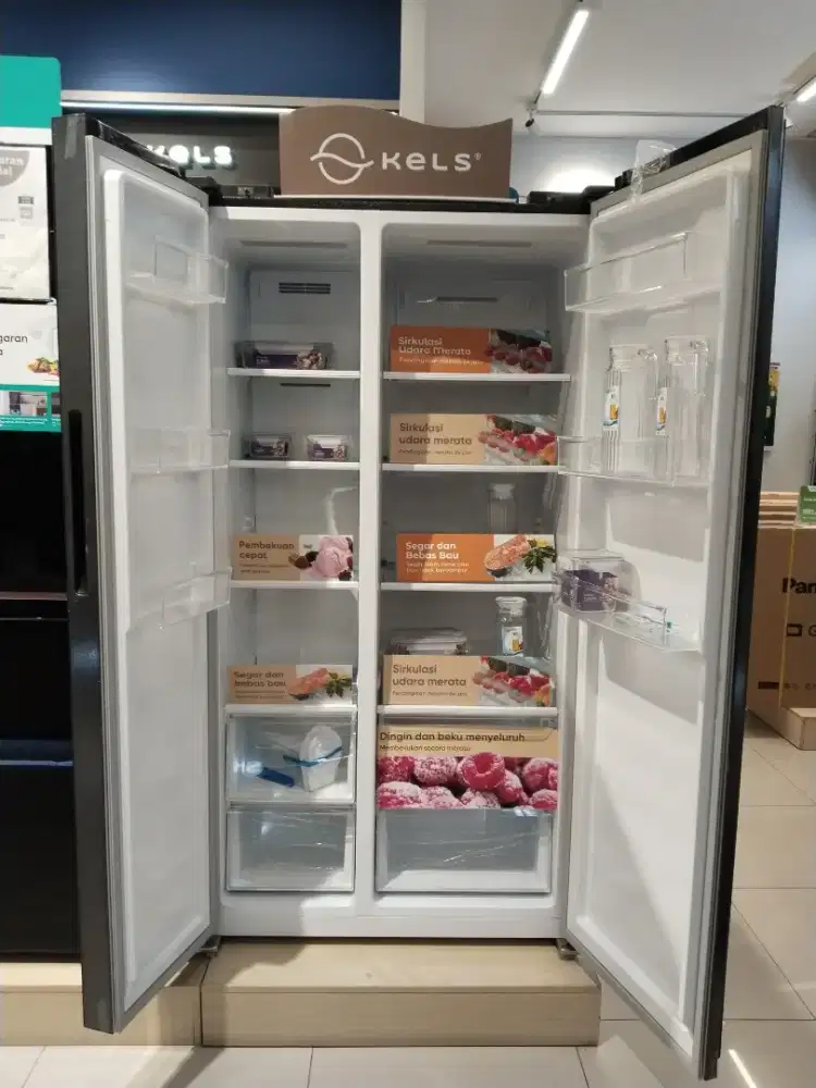 KULKAS SBS KELS INVERTER