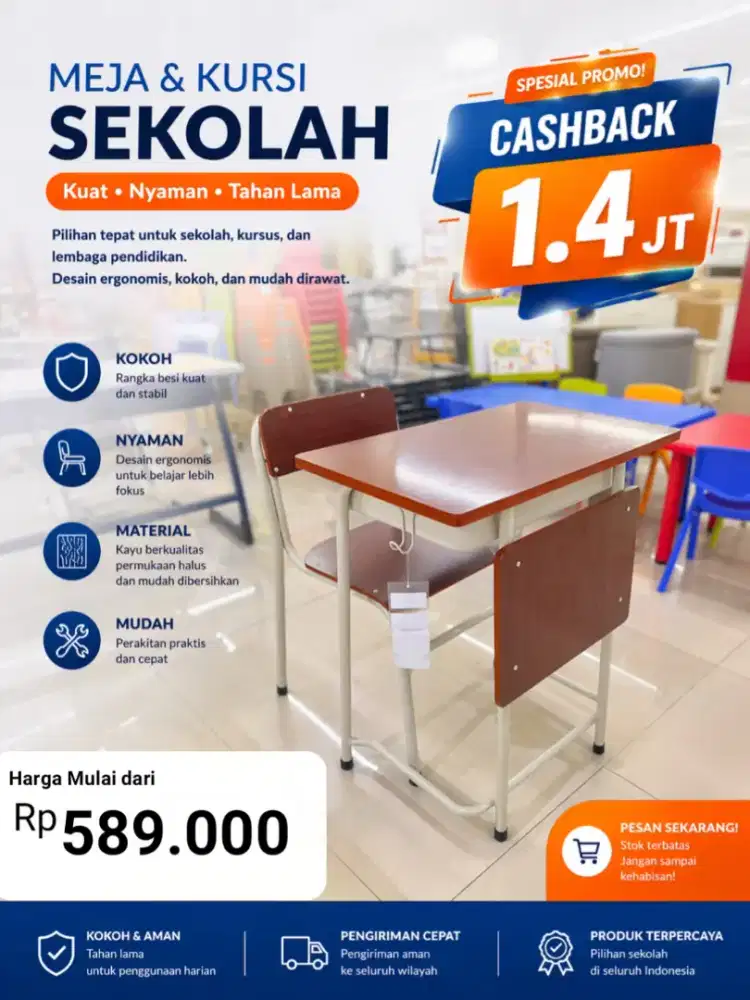 Kursi meja sekolah