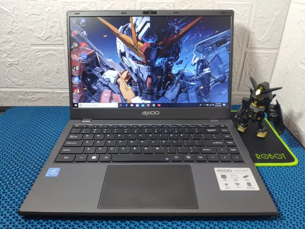 Axioo SlimBook HYPE 10 Intel N4020 RAM 8GB NVME 256GB Intel HD Mulus