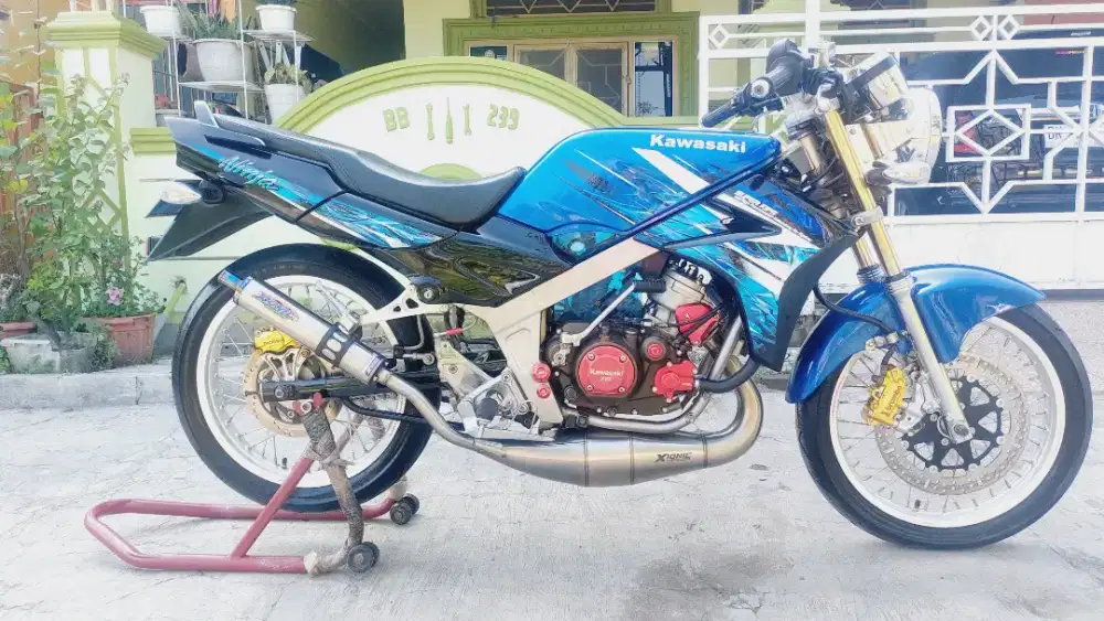 Ninja M 2009 asli biru pajak hidup sunmori style
