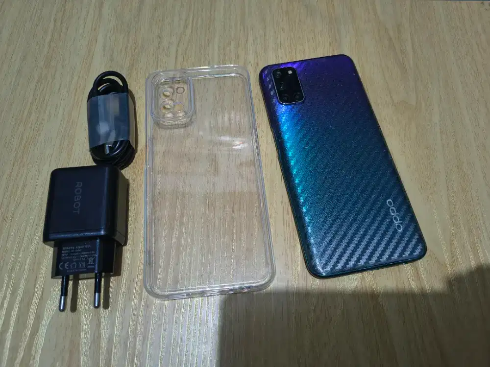 Oppo A92 aurora purple 8/128gb Hp cas only Normal jaya Baca lapak