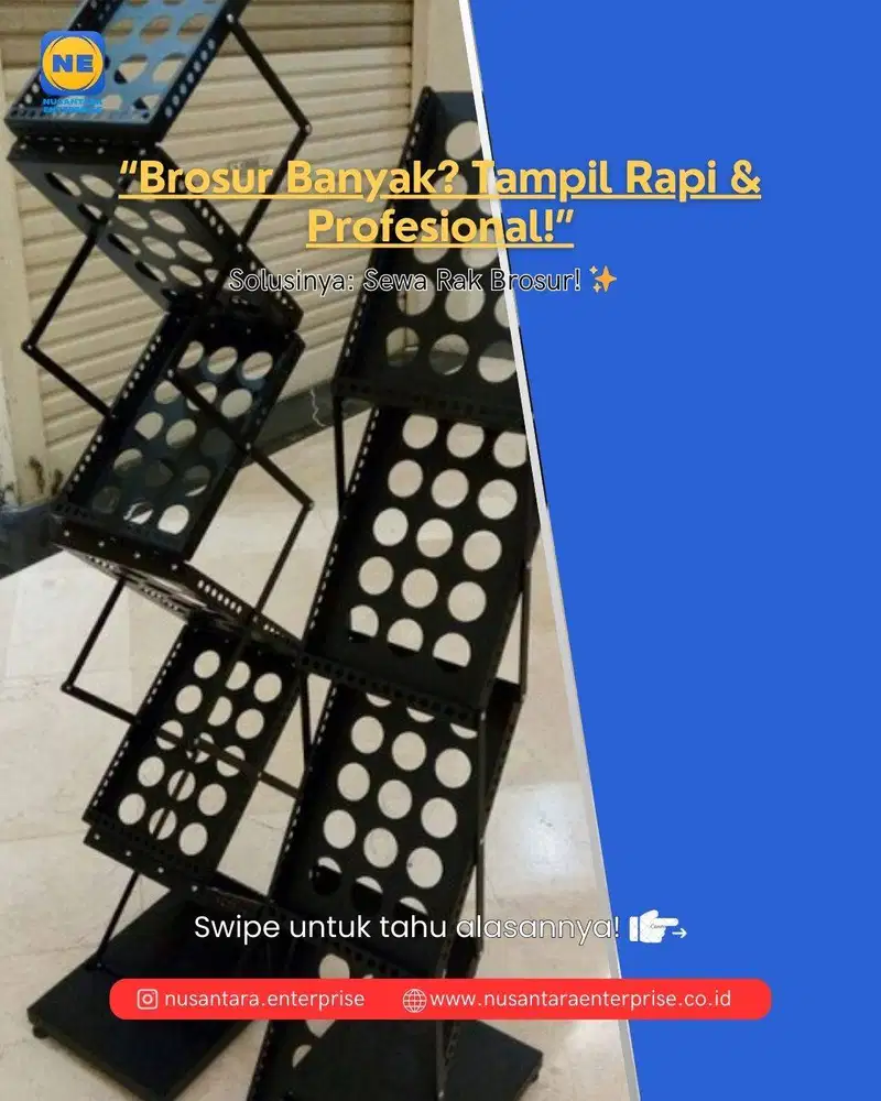 PENYEDIAAN RAK BROSUR MEDAN