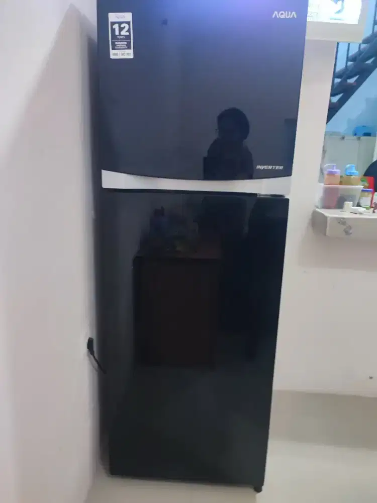 Kulkas Sharp Aqua inverter 2 pintu