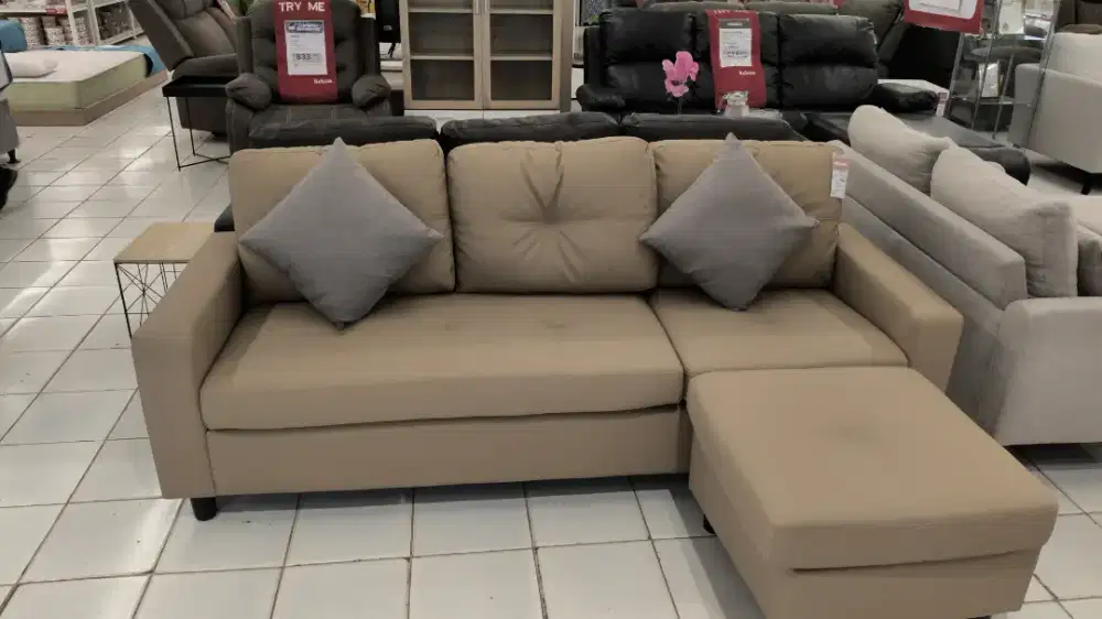 SOFA L BAHAN KULIT