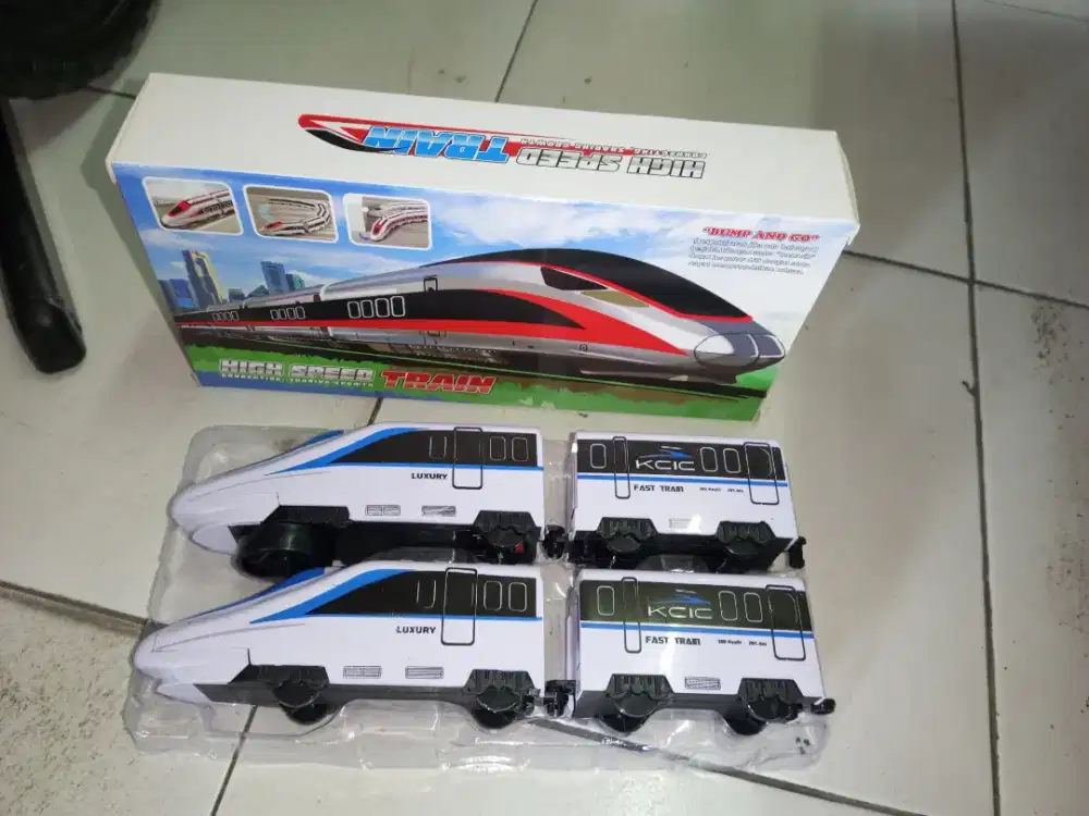 Mainan Anak Kereta Cepat Baterai