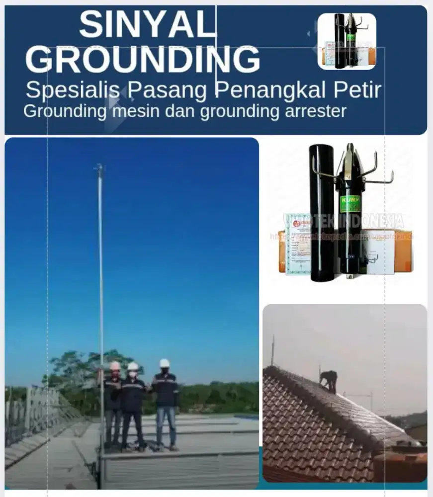 Agen ahli jasa pasang anti penangkal petir Kemang Mampang Prapatan
