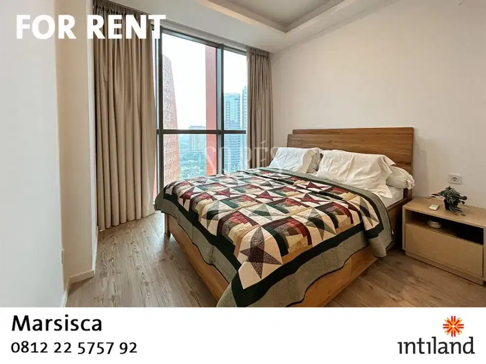 For RENT SQ Res Apartment - Fully Furnished - 1BR+Study - BRAND NEW