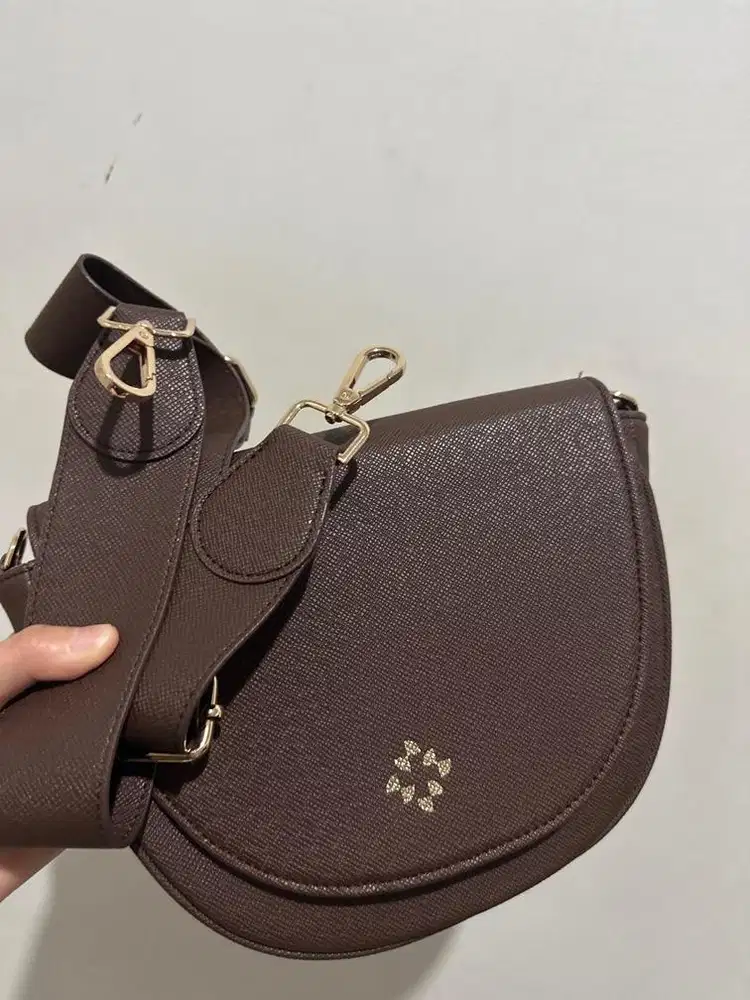 Tas Original Doris Dorothea Cora - Brown - Sling Bag Leather - Dustbag