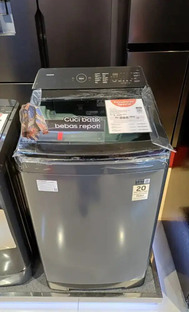 Mesin cuci samsung top loading 10.5 kg