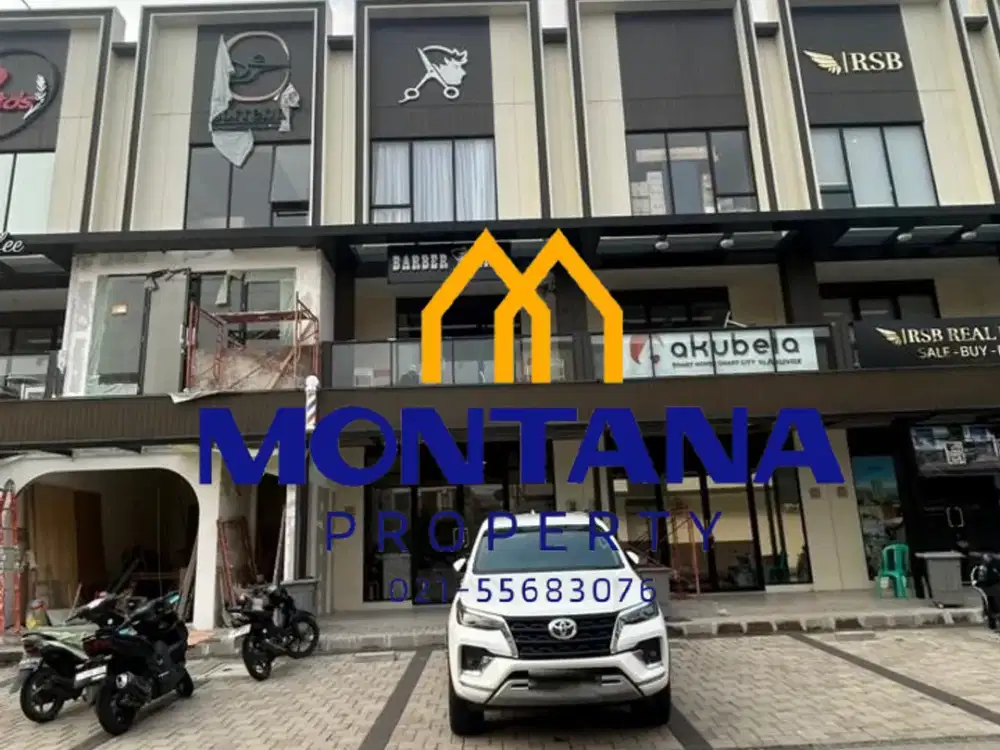 Dijual/Disewakan Ruko Sorrento Grande West Siap Pakai 3 Lantai