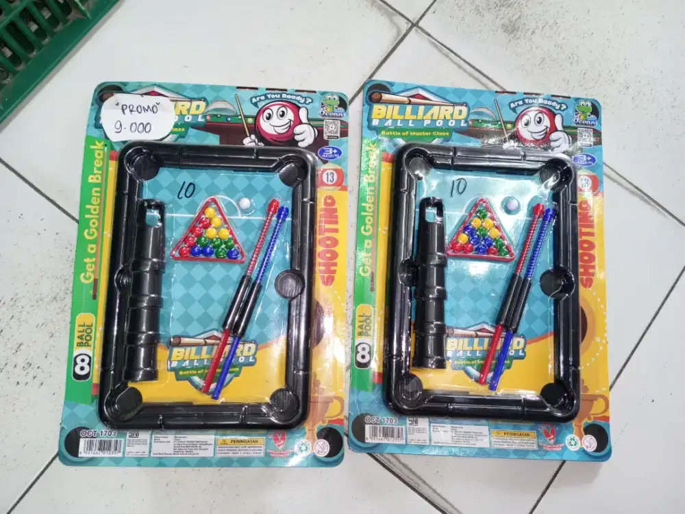 Mainan Anak Biliard kecil PROMO