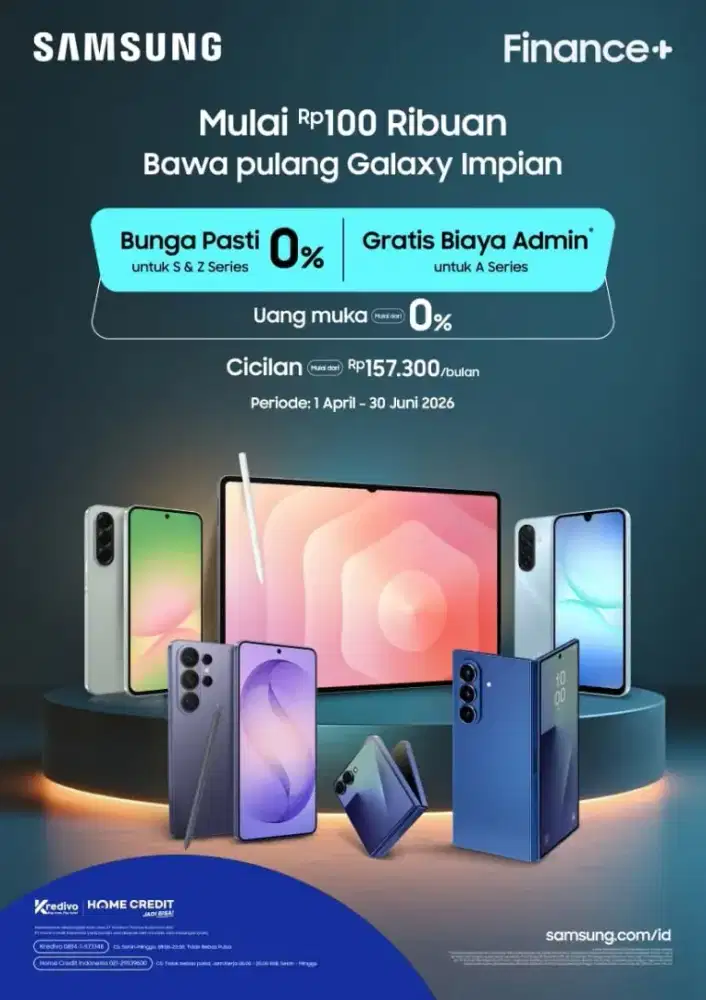 PROMO CICILAN 0%BUNGA, BIAYA ADMIN 0%, DP MULAI 0% CICILAN