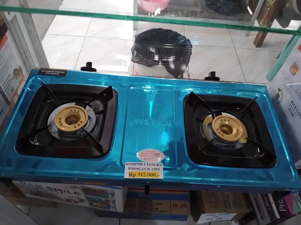 Kompor Gas 2 Tungku Winn Gas W-228N