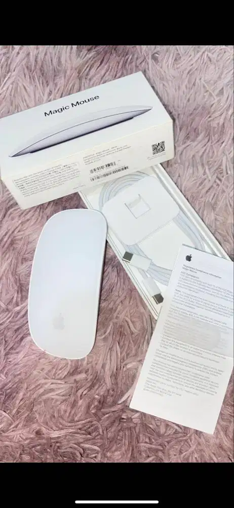 Magic Mouse Apple Original Fullset Like New No Minus Siap Pakai