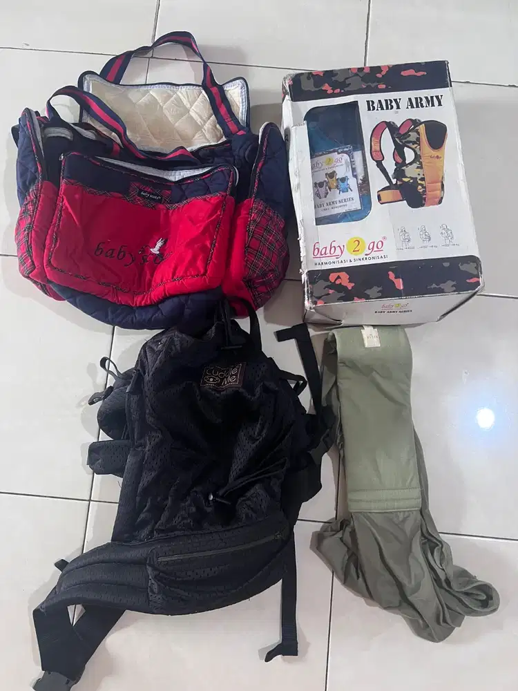 Gendongan baby dan tas