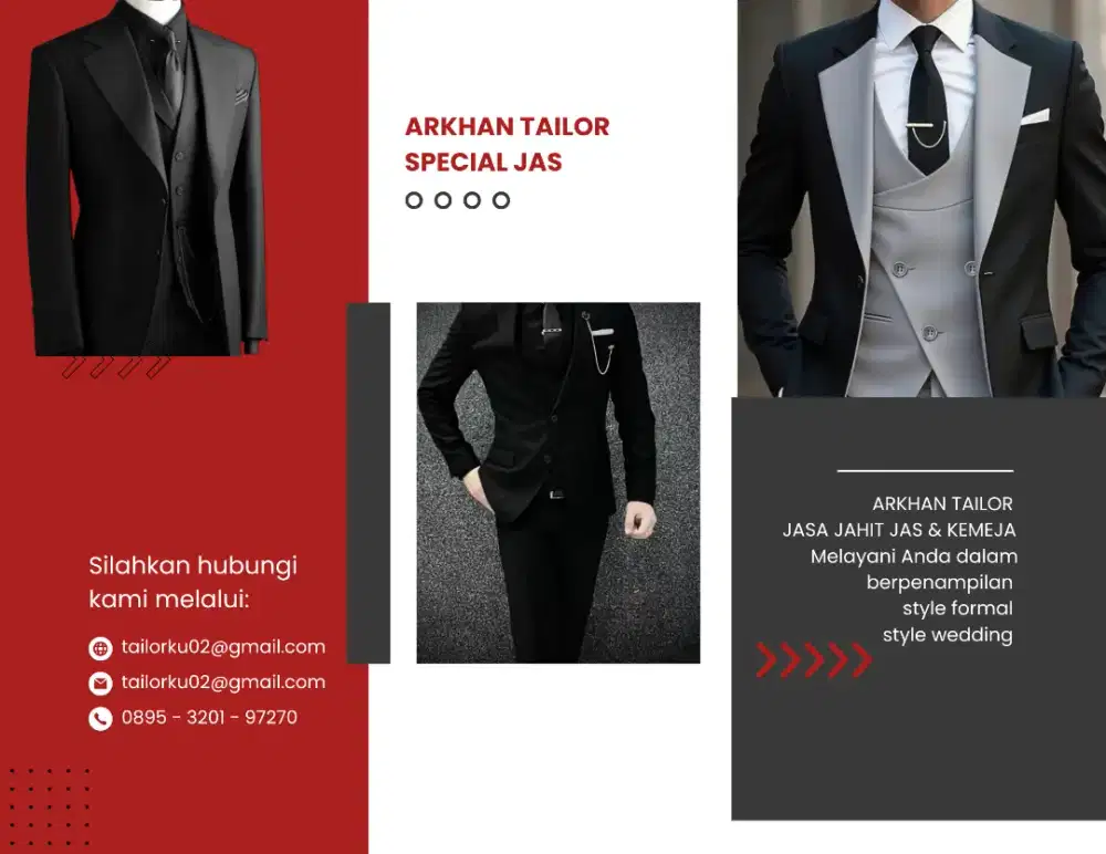 Penjahit jas dan kemeja pria