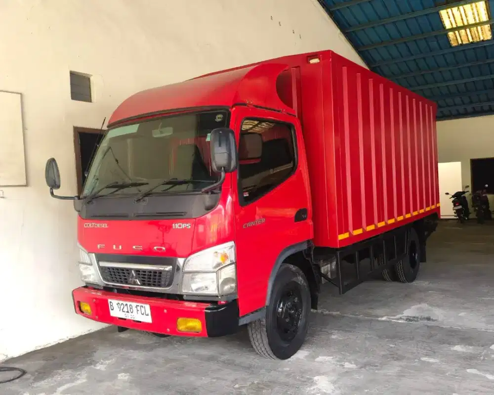 MULUS+banBARU MURAH CDD Mitsubishi coltdiesel canter box besi 2020 bok