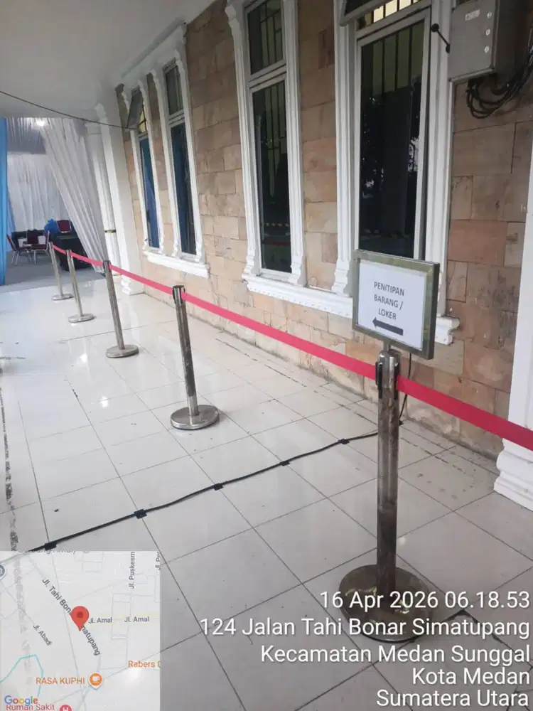 penyedia tiang antrian medan