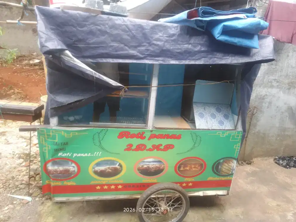 gerobak kaca uk. 170x70