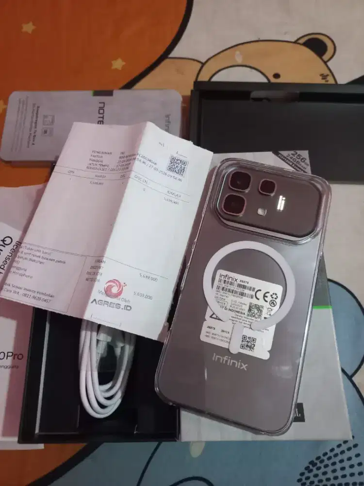 Infinix note 60 pro 12GB+12GB/256 Baru 3 minggu