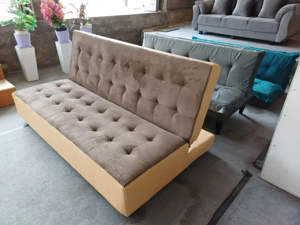 Ready sofa lipat depan tv. Free antar jogja. Bisa cod