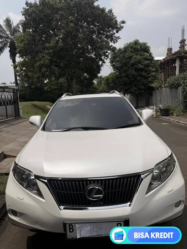 Bu Lexus RX 270 2012 putih terawat pemilik dr baru