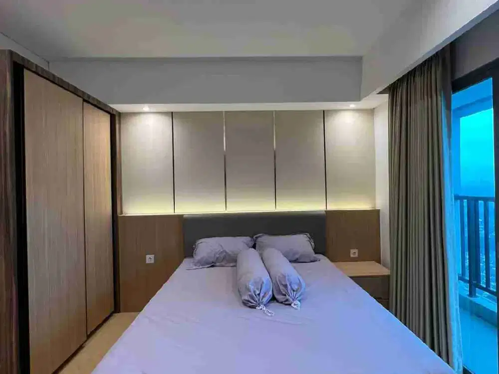 JUAL CEPAT Apartment Embarcadero Bintaro Tower Western 1 BR Full Furnished Siap Huni 585 Jt