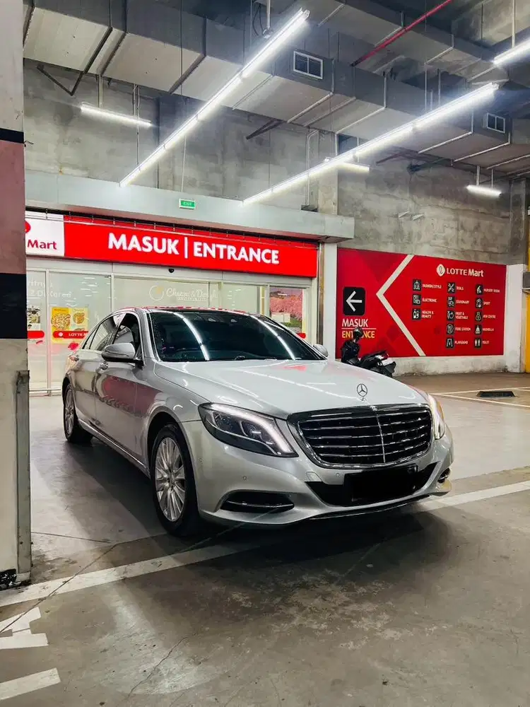 CASH MURAH MERCEDES S400L CBU RARE PANORAMIC SUNROOF FULL BLACKEDITION