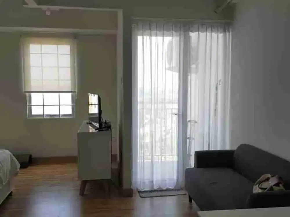 JUAL CEPAT BU Apartment Emerald Bintaro Tower A Studio (Ex. 2 BR) Full Furnished Siap Huni SHMSRS 565 Jt Nepis