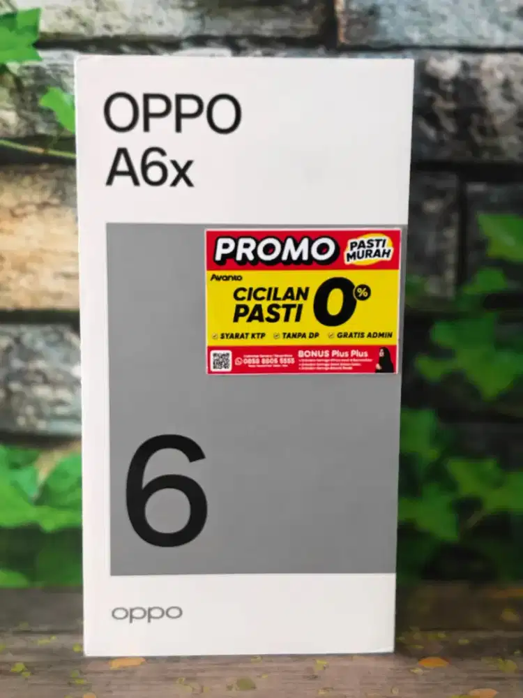 OPPO A6X HP TAHAN AIR PALING MURAH 2 JUTAAN FREE SILIKON DAN ANTIGORES
