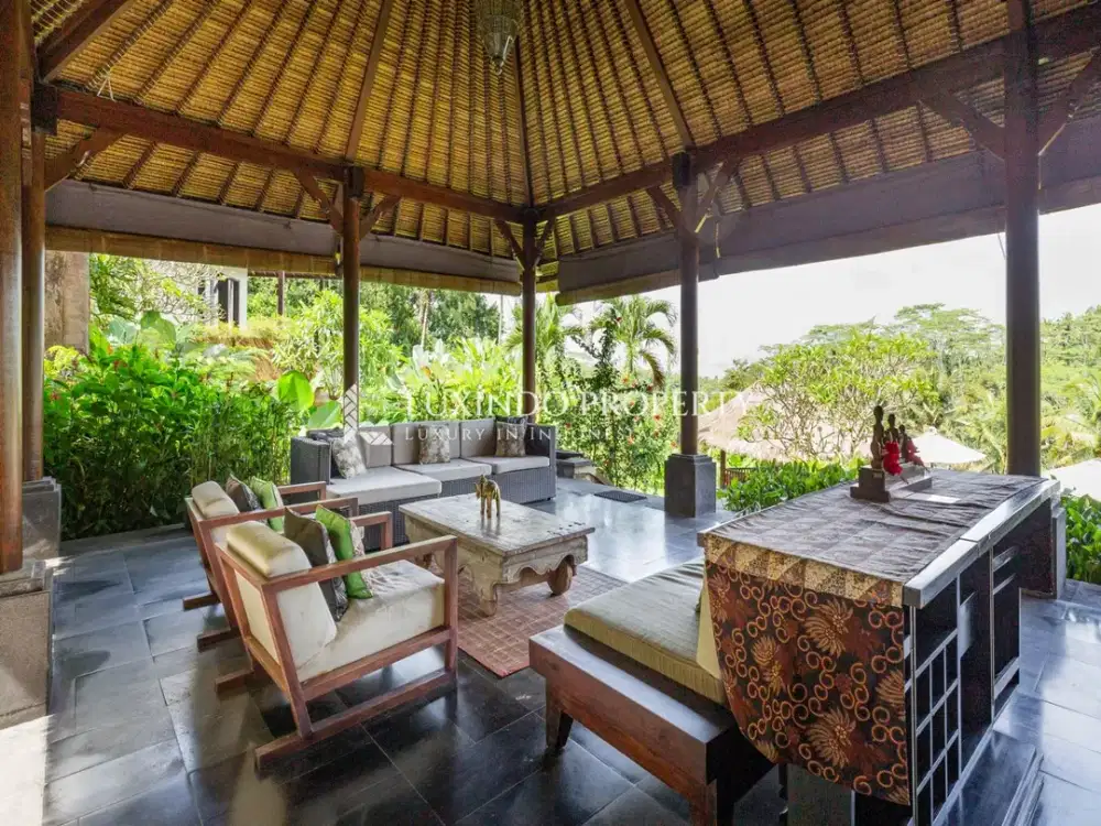 DIJUAL VILLA DENGAN 7 KAMAR TIDUR DI KELUSA, UBUD - Thumbnail 6