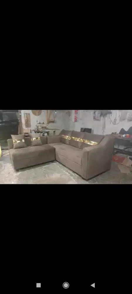 Sofa Letter L putus kekinian