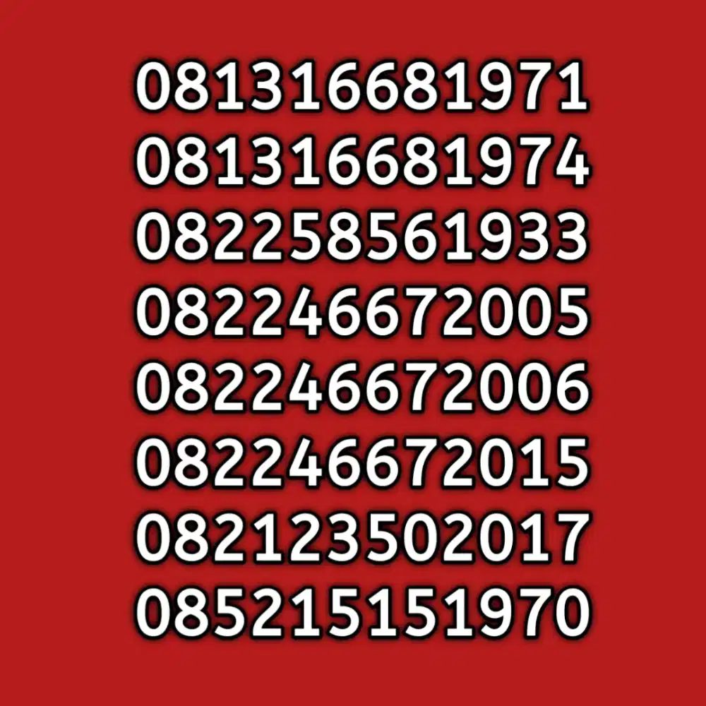 nomor cantik telkomsel simpati as seri tahun cantik