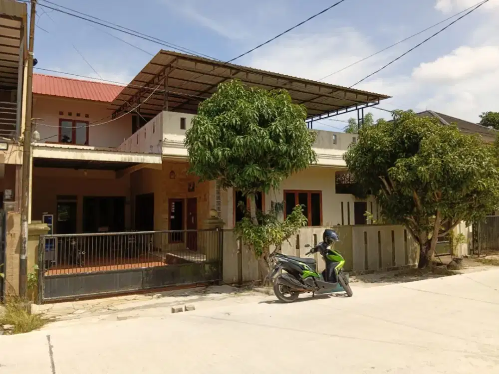 DI JUAL CEPAT KOMPLEK TIBAN 1  2LANTAI TANAH SUPER LUAS