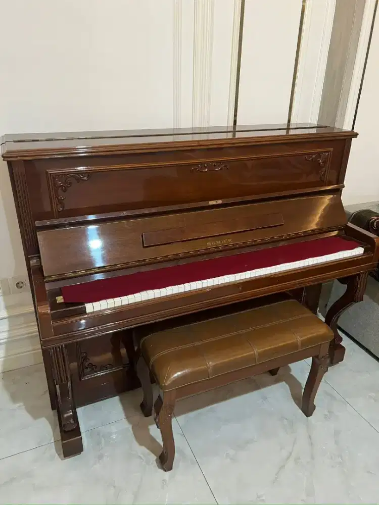 Piano Akustik Samick SM-600A (Coklat/Walnut)
