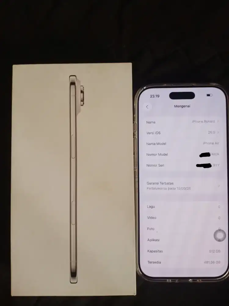 Iphone air 512 beacukai