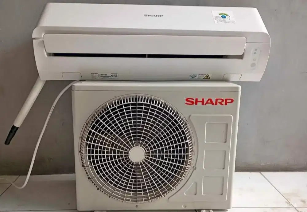 Jual ac shap 1/2 PK dan 1 pk kondisi like new siap pasang