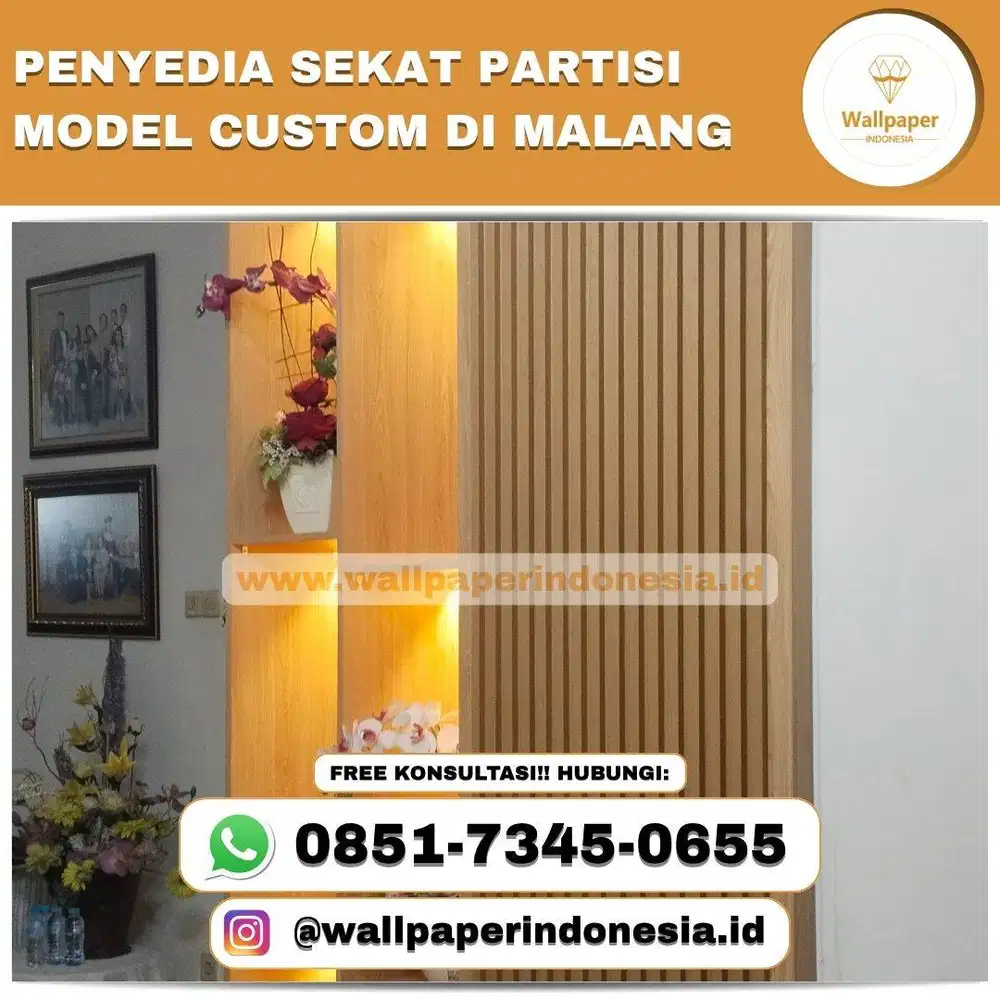 PENYEDIA SEKAT PARTISI MODEL CUSTOM DI MALANG