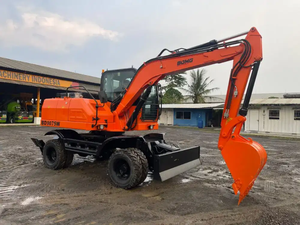 Jual Unit Baru Wheel Excavator BDMG BD9075W 7,5 Ton