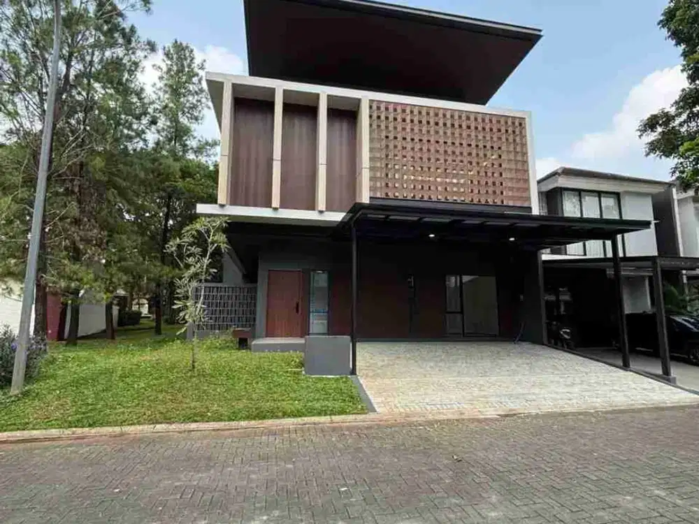 Rumah Brand New Contemporary Tropical Design Foresta Fresco Aria