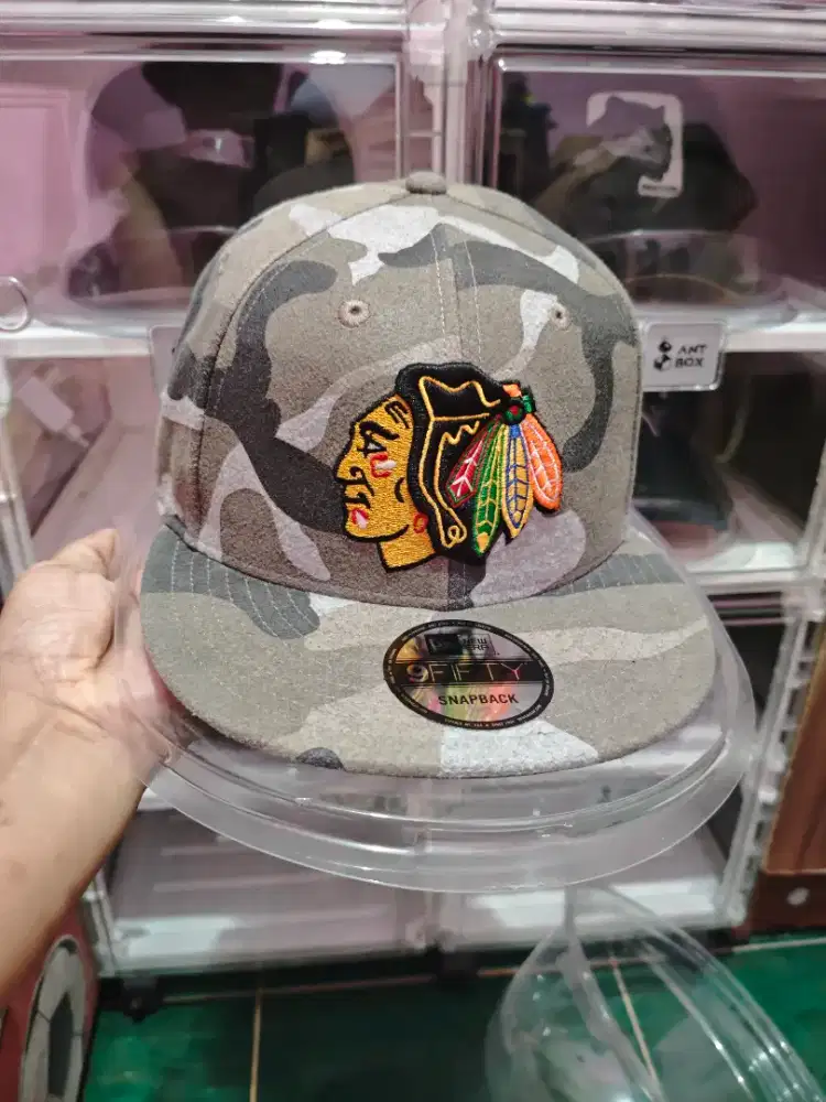 Topi New Era Chicago Black Hawks original