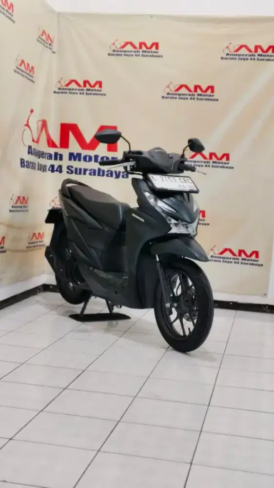 Istimewa Km 2 Ribu Honda beat deluxe keyless Tahun 2025 Hitam doff