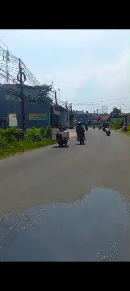 Tanah pinggir jalan untuk usaha 700m²(6.5jt/m²)Tapos Depok
